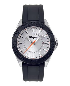 男士休闲菲拉格慕手表, Salvatore Ferragamo | Ferragamo Ferragamo Silicone Watch商品图片 独家减免邮费
