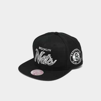 product Mitchell & Ness NBA Brooklyn Nets Team Script 2.0 Snapback Hat image