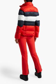 推荐Colly quilted color-block  hooded down ski jacket商品