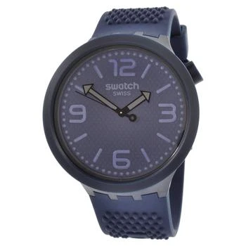 Swatch | Swatch Men's Watch - Big Bold Bbnavy Swiss Quartz Blue Dial Rubber Strap | SO27N100 9.9折×额外9折x额外9折, 额外九折