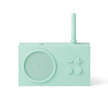 商品The Hut | Lexon TYKHO 3 FM Radio and Bluetooth Speaker - Mint,商家The Hut,价格¥530图片