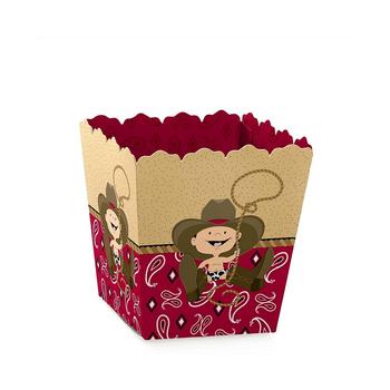 商品Big Dot of Happiness | Little Cowboy - Party Mini Favor Boxes - Western Baby Shower or Birthday Party Treat Candy Boxes - Set of 12,商家Macy's,价格¥102图片