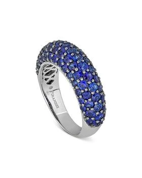 Piranesi | 18K White Gold Small Dome Ring with Blue Sapphires, 3.11 ct. t.w.,商家Bloomingdale's,价格¥25572