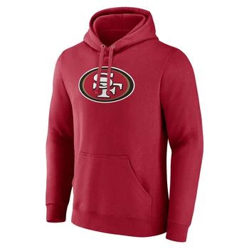 推荐Fanatics 49ers Primary Logo Fleece Pullover Hoodie - Men's商品