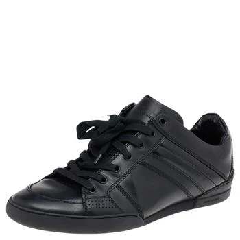 推荐Dior Homme Black Patent and Leather Low Top Sneakers Size 39.5商品