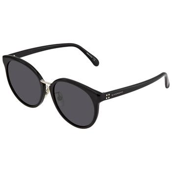Givenchy | Gray-Blue Round Ladies Sunglasses GV 7115/F/S 0807/IR 55商品图片,2.9折
