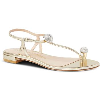 stuart weitzman凉鞋推荐, Stuart Weitzman | Stuart Weitzman Womens Balls Of Fire Leather Dressy Slingback Sandals商品图片 2.6折