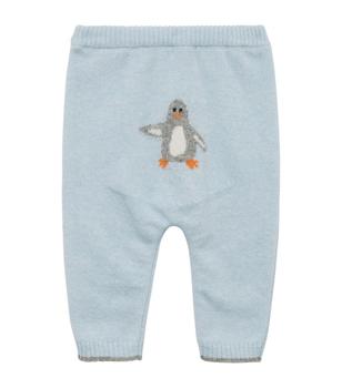 Trotters | Wool-Cashmere-Blend Pip Leggings (0-9 Months)商品图片,