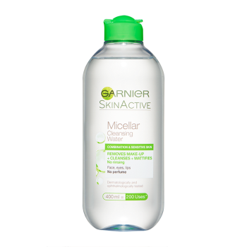 推荐Garnier 卡尼尔 3合1卸妆洁肤爽肤水 绿水 400ml 混合及敏感肌肤商品