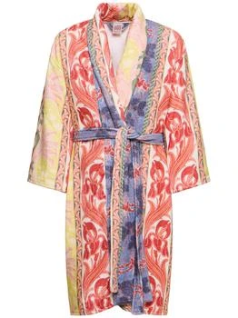 ETRO | Summer Shawl Collar Bathrobe,商家LUISAVIAROMA,价格¥6453