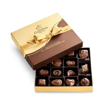Godiva | 15颗牛奶巧克力礼盒,商家Macy's,价格¥166