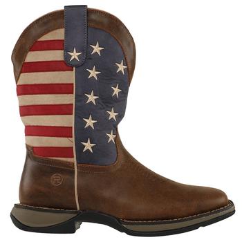 推荐American Wilder Patriotic Square Toe Cowboy Boots商品