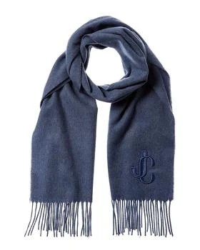 Jimmy Choo | Jimmy Choo JC Monogram Cashmere Scarf 3.8折