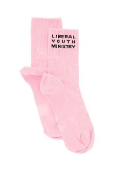 LIBERAL YOUTH MINISTRY | Liberal youth ministry logo sport socks,商家Baltini,价格¥383