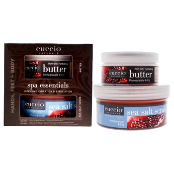 商品Cuccio Naturale | Spa Essentials Kit - Pomegranate and Fig by Cuccio Naturale for Women - 2 Pc 19.5oz Sea Salt Scrub, 8oz Butter Blend,商家Premium Outlets,价格¥291图片