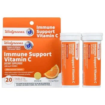 Walgreens | Immune Support Vitamin C 1000 mg Tablets (20 days) Orange,商家Walgreens,价格¥99