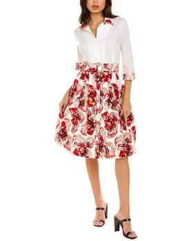 samantha sung, SAMANTHA SUNG | Samantha Sung Avery Shirtdress商品图片 4.1折