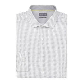 Van Heusen, Van Heusen | Men's Even Temperature Never Tuck Slim Fit Dress Shirt商品图片 6折