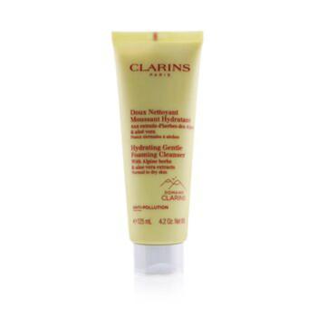 Clarins | Hydrating Gentle Foaming Cleanser with Alpine Herbs & Aloe Vera Extracts 4.2 oz Normal to Dry Skin Skin Care 3380810427325商品图片,8.2折, 满$275减$25, 满减