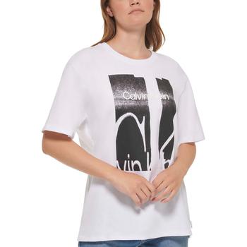 Calvin Klein | Women's Cotton Graphic T-Shirt商品图片,6折
