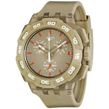 Swatch | Beige Hero Chronograph Men's Watch SUIT400 7折, 满$75减$5, 满减