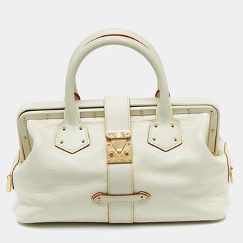 路易威登包水桶包, [二手商品] Louis Vuitton | Louis Vuitton Off White Suhali Leather Lingenieux PM Bag商品图片 9.4折, 满1件减$100, 满减