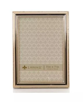 Lawrence Frames | Classic Double Beaded Picture Frame, 5" x 7",商家Macy's,价格¥160