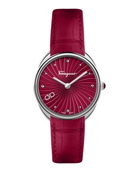 菲拉格慕手表, Salvatore Ferragamo | Cuir Strap Watch商品图片 5.2折, 独家减免邮费