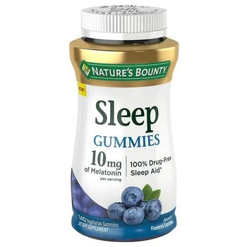 Nature's Bounty | 10 mg Melatonin Gummies Blueberry,商家Walgreens,价格¥169