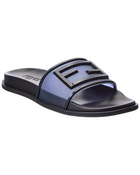 fendi鞋直邮, Fendi | FENDI Logo Rubber Slide商品图片 8.4折