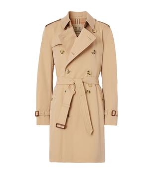 男士休闲burberry风衣, Burberry | Mid-Length Kensington Heritage Trench Coat商品图片 