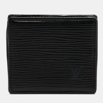 Louis Vuitton | Louis Vuitton Black Epi Leather Porte-Monnaie Boite Coin Purse 独家减免邮费