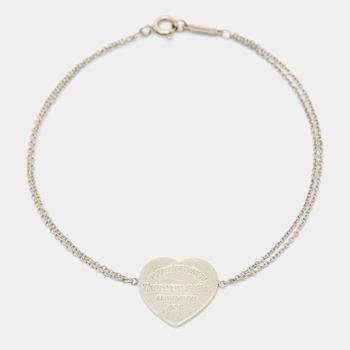[二手商品] Tiffany & Co. | Tiffany & Co. Return to Tiffany Heart Tag Sterling Silver Bracelet商品图片,8.4折