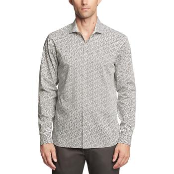 Van Heusen | Men's Even Temp Never Tuck Slim Fit Dress Shirt商品图片,