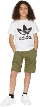 阿迪达斯裤子, Adidas | Kids Green Adicolor Big Kids Shorts商品图片 额外8.5折, 额外八五折