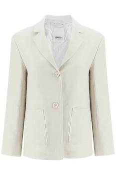 Max Mara | 'socrate' linen blazer,商家Coltorti Boutique,价格¥1029