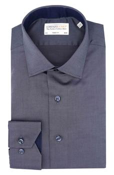 Lorenzo Uomo, Lorenzo Uomo | Trim Fit Textured Stripe Dress Shirt商品图片 3.9折