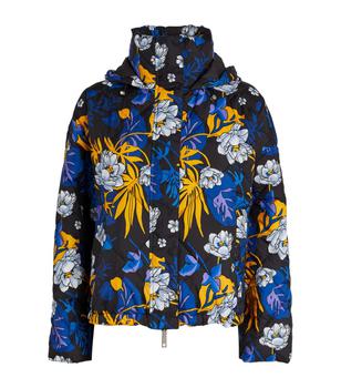 推荐Quilted Floral Print Jacket商品