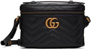 商品Gucci | 黑色迷你 Marmont 手提包,商家SSENSE CN,价格¥10436图片