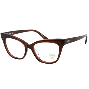 MCM | MCM Women's Eyeglasses - Red Cat Eye Full-Rim Acetate Frame Clear Lens | MCM2720 615 2.6折×额外9折x额外9.5折, 独家减免邮费, 额外九折, 额外九五折