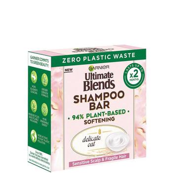 Garnier是什么牌子, Garnier | Garnier Ultimate Blends Delicate Oat Softening Shampoo Bar for Sensitive Scalp and Fragile Hair 60g商品图片 额外7.5折, 满$1享8折, 满折, 额外七五折