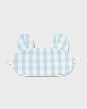 Petite Plume | Kids' Bear-y Sweet Gingham Eye Mask,商家Neiman Marcus,价格¥124