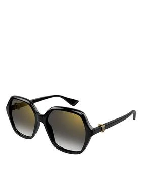 Cartier | Double C Squared Sunglasses, 57mm 