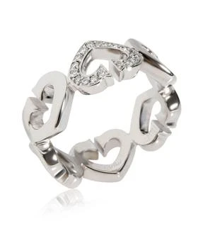 Cartier | Hearts and Symbols 18K White Gold Band,商家Bloomingdale's,价格¥12930
