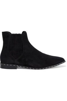 推荐Madysin studded suede ankle boots商品