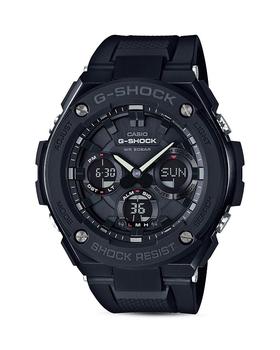 G-Shock | Analog and Digital Combo Solar Strap Watch, 55.2mm腕表商品图片,满$100享8折, 满折