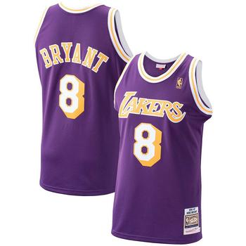 lakers衣服, Mitchell and Ness | Men's Kobe Bryant Purple Los Angeles Lakers 1996-97 Hardwood Classics Authentic Player Jersey商品图片 