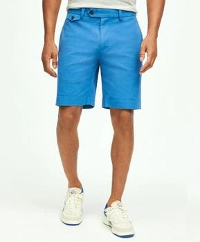 Brooks Brothers | 9" Canvas Poplin Shorts in Supima® Cotton,商家Brooks Brothers,价格¥145
