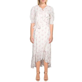 拉夫劳伦连衣裙是什么牌子, Ralph Lauren | Polo Ralph Lauren Womens Floral Puff Sleeve Wrap Dress商品图片 1.7折
