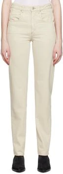 Isabel Marant | Off-White Vendelia Jeans,商家Ssense US,价格¥604